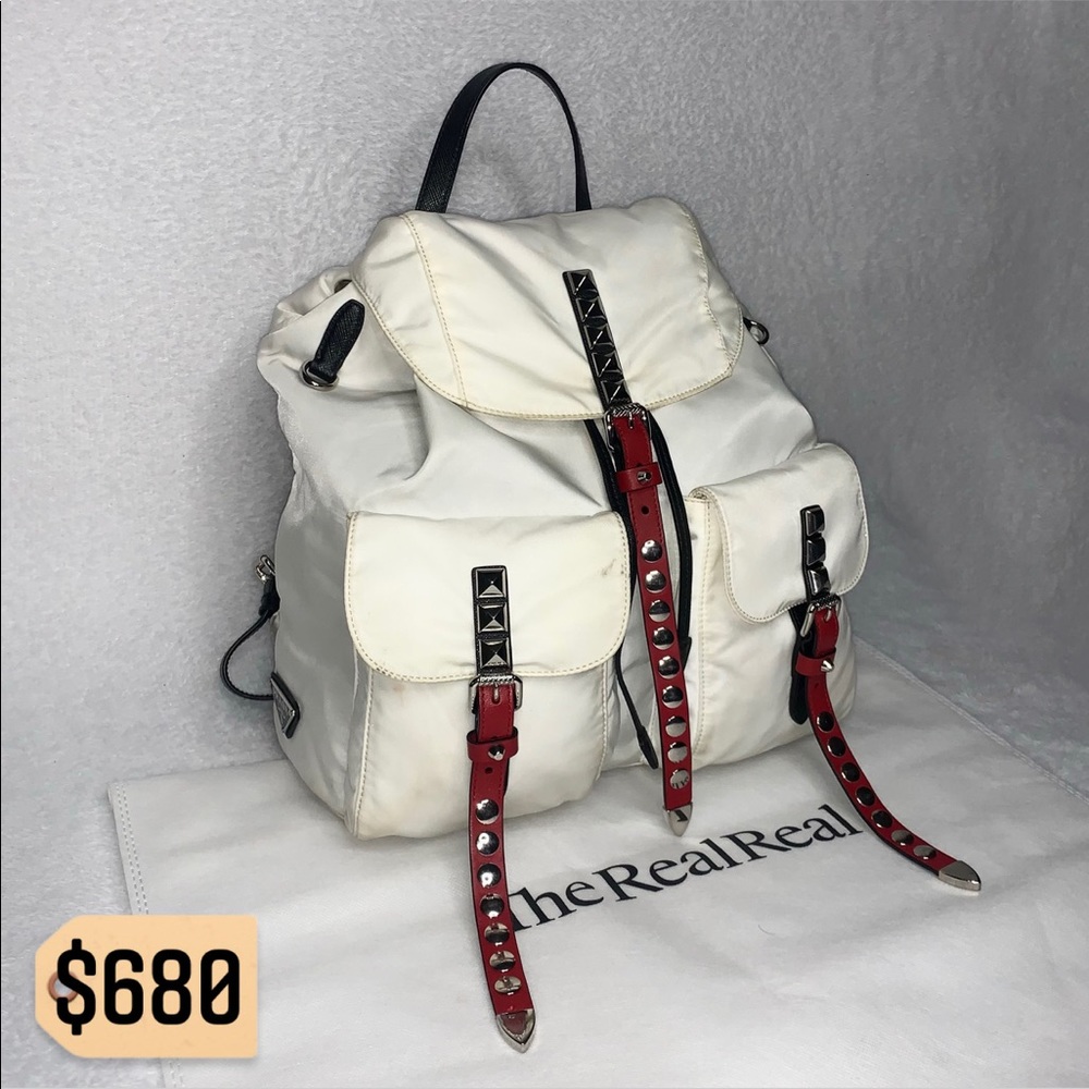 ✨✨✨✨SOLD✨✨✨✨Prada 2018 RARE Studded Nylon Backpack